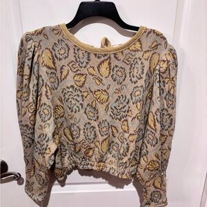 Free‎ People Multicolor Floral Blouse